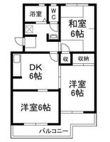 サンプラザ第二の間取り