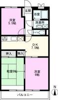 物件の間取り画像