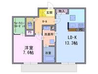 滋賀県大津市柳川2(アパート)の賃貸物件の間取り