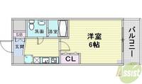 SEST新大阪の間取り