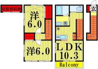 物件の間取り画像