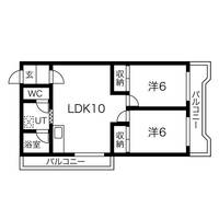 コーポラス今宿の間取り