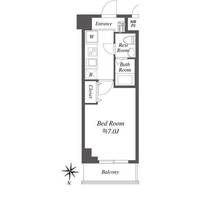 東京都新宿区中落合1(マンション)の賃貸物件の間取り