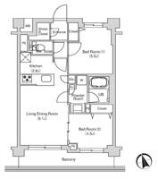 エミリブ鷺ノ宮の間取り