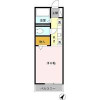 東京都日野市旭が丘2(アパート)の賃貸物件の間取り