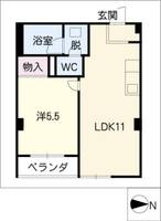 物件の間取り画像