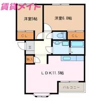 物件の間取り画像