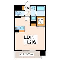 シュシュ天神の間取り
