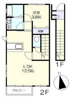物件の間取り画像