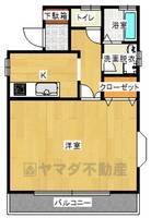 パールハイツFM Cの間取り