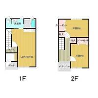 福島県郡山市横塚3(アパート)の賃貸物件の間取り