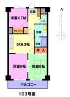物件の間取り画像