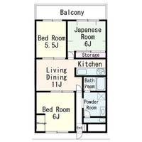 物件の間取り画像