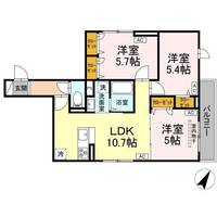 物件の間取り画像