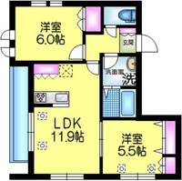 物件の間取り画像