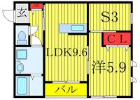 セピアAの間取り
