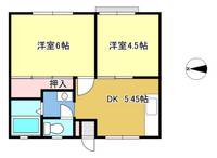 平松コーポの間取り