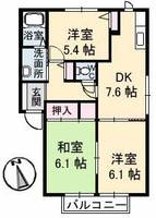 物件の間取り画像