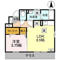 ヴィエルジュの間取り