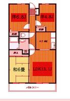 物件の間取り画像