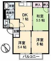 物件の間取り画像