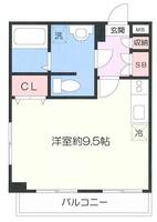 セントパレス西片の間取り