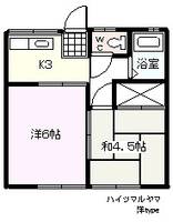 ハイツマルヤマの間取り