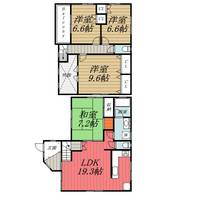 千葉県千葉市中央区千葉寺町(一戸建)の賃貸物件の間取り