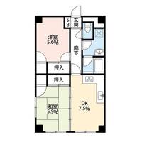 KGKベルパレスの間取り