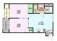 物件の間取り画像