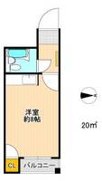 福岡県北九州市戸畑区境川2(マンション)の賃貸物件の間取り
