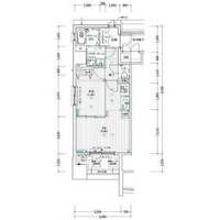 アドバンス西梅田の間取り