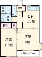 物件の間取り画像