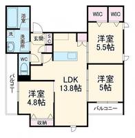物件の間取り画像