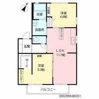 物件の間取り画像