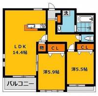 物件の間取り画像