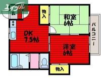 シエントリー胡摩田の間取り