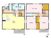 静岡県浜松市中央区富塚町(一戸建)の賃貸物件の間取り