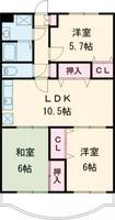 物件の間取り画像