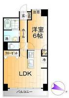 福島県郡山市桑野1(マンション)の賃貸物件の間取り