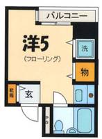 カーサマジカル入谷の間取り