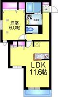 千葉県市川市菅野2(マンション)の賃貸物件の間取り