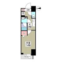 東京都八王子市明神町4(マンション)の賃貸物件の間取り