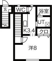 奥州市江刺岩谷堂字御所橋【Amour ever IV】新築の間取り