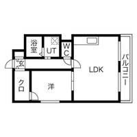 レインボーコートパートIIの間取り