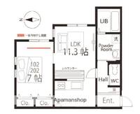 物件の間取り画像