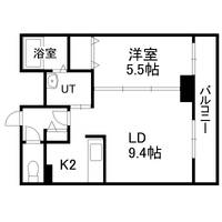 ローズガーデン南3条の間取り