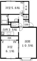 物件の間取り画像