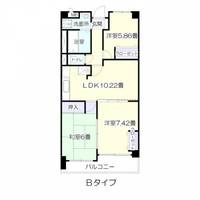 エルコート・二の森の間取り