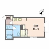 シャーメゾンフミの間取り